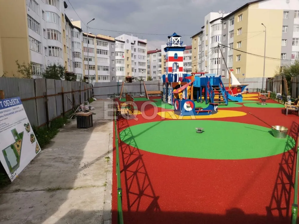 Применение резиновых покрытий в Москве